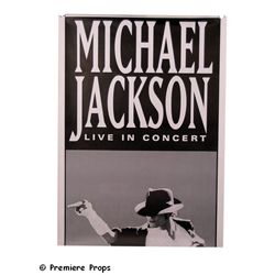 Michael Jackson Werchter Woensdag Tour Poster