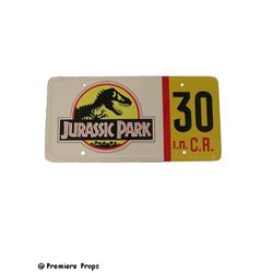 Jurassic Park Jeep License Plate