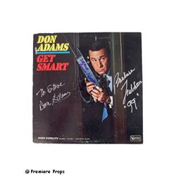 Get Smart Soundtrack Album Signed Don Adams/Barbara Feldon