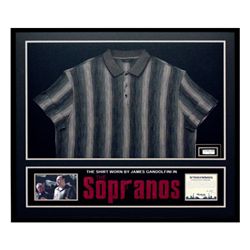 Tony Soprano (James Gandolfini) Framed Shirt