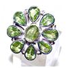 Image 1 : Silver and Peridot Ring