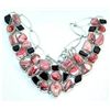 Image 1 : Rhodochrosite & Garnet Necklace