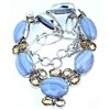 Image 1 : Citrine & Blue Lace Agate Necklace