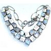Image 1 : Shiva Pearl & Rainbow Moonstone Necklace