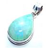 Image 1 : Green Moonstone Pendant