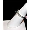 Image 2 : 14K GOLD RING TOURMALINE AND DIAMONDS