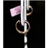 Image 2 : 14K GOLD DIAMOND AND RUBY EARRINGS