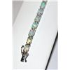 Image 3 : SILVER BRACELET WITH OPAL