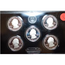 2011-S US Mint State Quarter Silver Proof Set; EST. $35-40