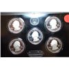 Image 1 : 2011-S US Mint State Quarter Silver Proof Set; EST. $35-40