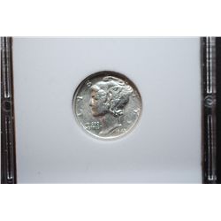 1943 US Mercury Dime; MCPCG Graded EF40; EST. $10-15