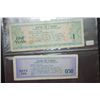 Image 2 : China One Yuan Foreign Bank Note & China Fifty Fen Foreign Bank Note; Lot of 2 Notes; EST. $5-10