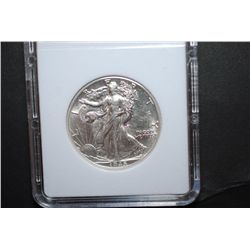 1945-D US Walking Liberty Half Dollar; MCPCG Graded MS62; EST. $35-40