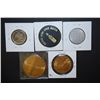 Image 2 : Assorted State Tokens; Lot of 5; EST. $10-15