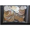 Image 2 : World Coins & Tokens; Various Dates, Conditions & Denominations; Lot of 50; EST. $10-20