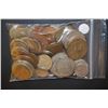 Image 2 : World Coins & Tokens; Various Dates, Conditions & Denominations; Lot of 50; EST. $10-20