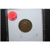 Image 2 : 1859 US Indian Head One Cent; MCPCG Graded EF40; EST. $100-125