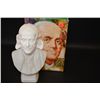 Image 1 : Avon Benjamin Franklin White Colored Tai Wind After Shave 6 Oz. Decanter With After Shave In Origina