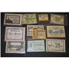 Image 1 : Assorted German Notgeld; Various Dates, Conditions & Denominations; Lot of 12; EST. $30-40