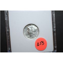 1940 US Mercury Dime; MCPCG Graded VF20; EST. $10-15