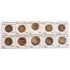 Image 1 : Sassania: Group of 10 Silver Drachms of Khusru II AD591-628
