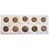 Image 2 : Sassania: Group of 10 Silver Drachms of Khusru II AD591-628