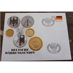 East and West Germany 1 Mark PNC