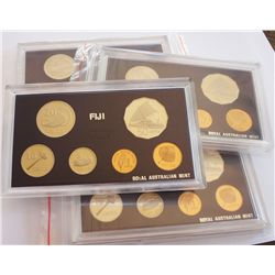 Fiji 1980 Proof Set Lot of 4