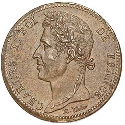French Colonies 1828 10 Centimes