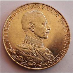 Germany: Prussia 1913 3 Mark