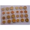 Image 1 : Lithuania 1992-1998 12 Coin Set x2