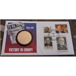 Marshall Islands 1995 Victory in Europe 5 Dollar PNC