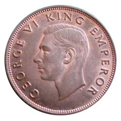 New Zealand 1942 Penny