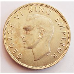 New Zealand 1942 Halfcrown
