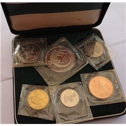 The Gambia 1966 6 Coin Proof Set