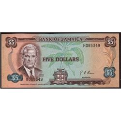 Jamaica (1970) 5 Dollars