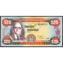Jamaica 1981 20 Dollars
