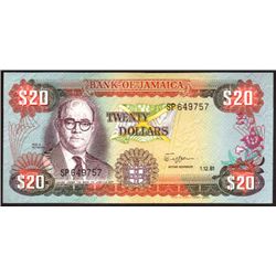 Jamaica 1981 20 Dollars