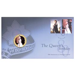 Australia 2006 50 Cents Queen's 80th Birthday PNC Lot of 5