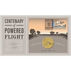 Australia 2010 Dollar Centenary of Powered Flight PNC Lot of 10