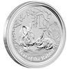 Image 1 : Australia 2011 Dollar Year of the Rabbit One Ounce Coloured Silver Specimen