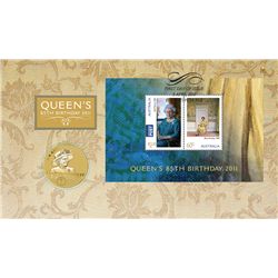 Australia 2011 Dollar Queen's 85th Birthday PNC Lot of 10