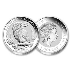 Australia 2012 Dollar Koala 1 Ounce Silver with Berlin Bear Privy Mark Specimen UNC