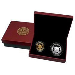 Australia 2009 Year of the Ox $1 Silver and $10 Gold Proof Set