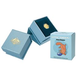 Australia 2009 Five Dollars Gold Proof Little Dinkums Petey Platypus