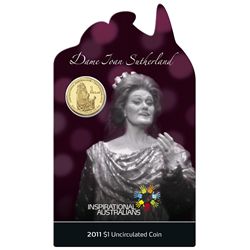 Australia 2011 Dollar Inspirational Australians: Dame Joan Sutherland Lot of 10