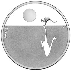 Australia 2011 Dollar Kangaroo at Sunset Silver Proof Lot of 10