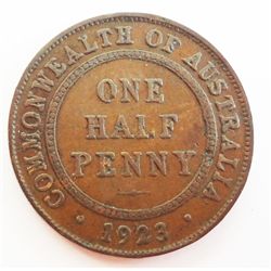 Australia 1923 Halfpenny