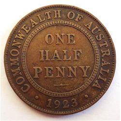 Australia 1923 Halfpenny