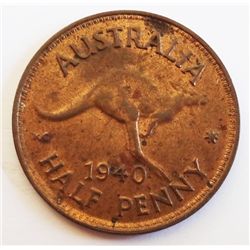 Australia 1940 Halfpenny